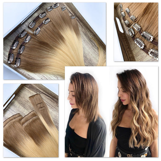 Clip in hair extension