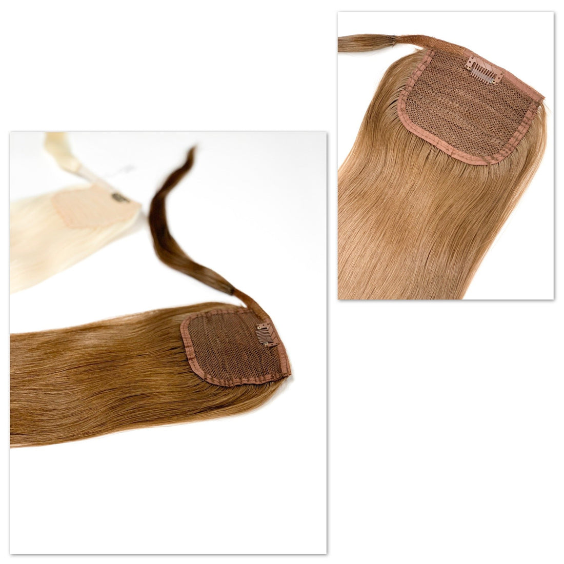 All about human ponytail hair extension.