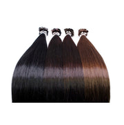 Micro links Colors BLACK AND DARK BROWN_Retail price - GVA hair