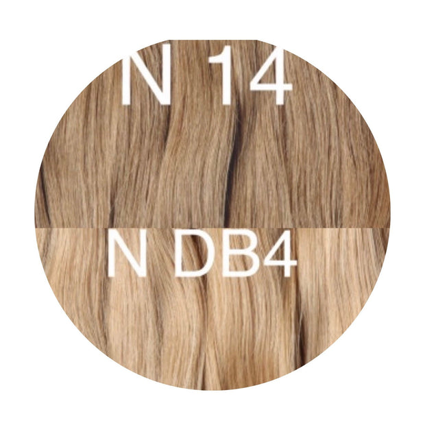 Hot Fusion ombre 14 and DB4 Color GVA hair_Retail price - GVA hair