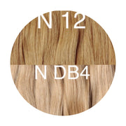 Micro links ombre 12 and DB4 Color GVA hair_Retail price - GVA hair