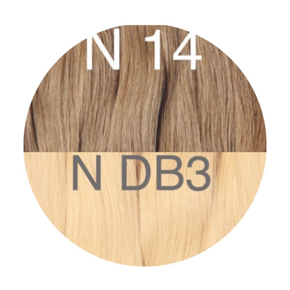 Hot Fusion ombre 14 and DB3 Color GVA hair_Retail price - GVA hair