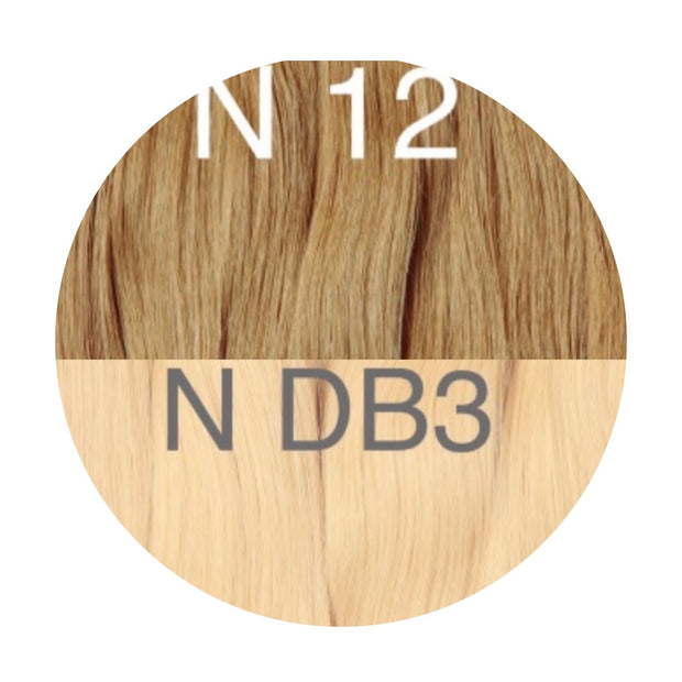 Hot Fusion ombre 12 and DB3 Color GVA hair_Retail price - GVA hair