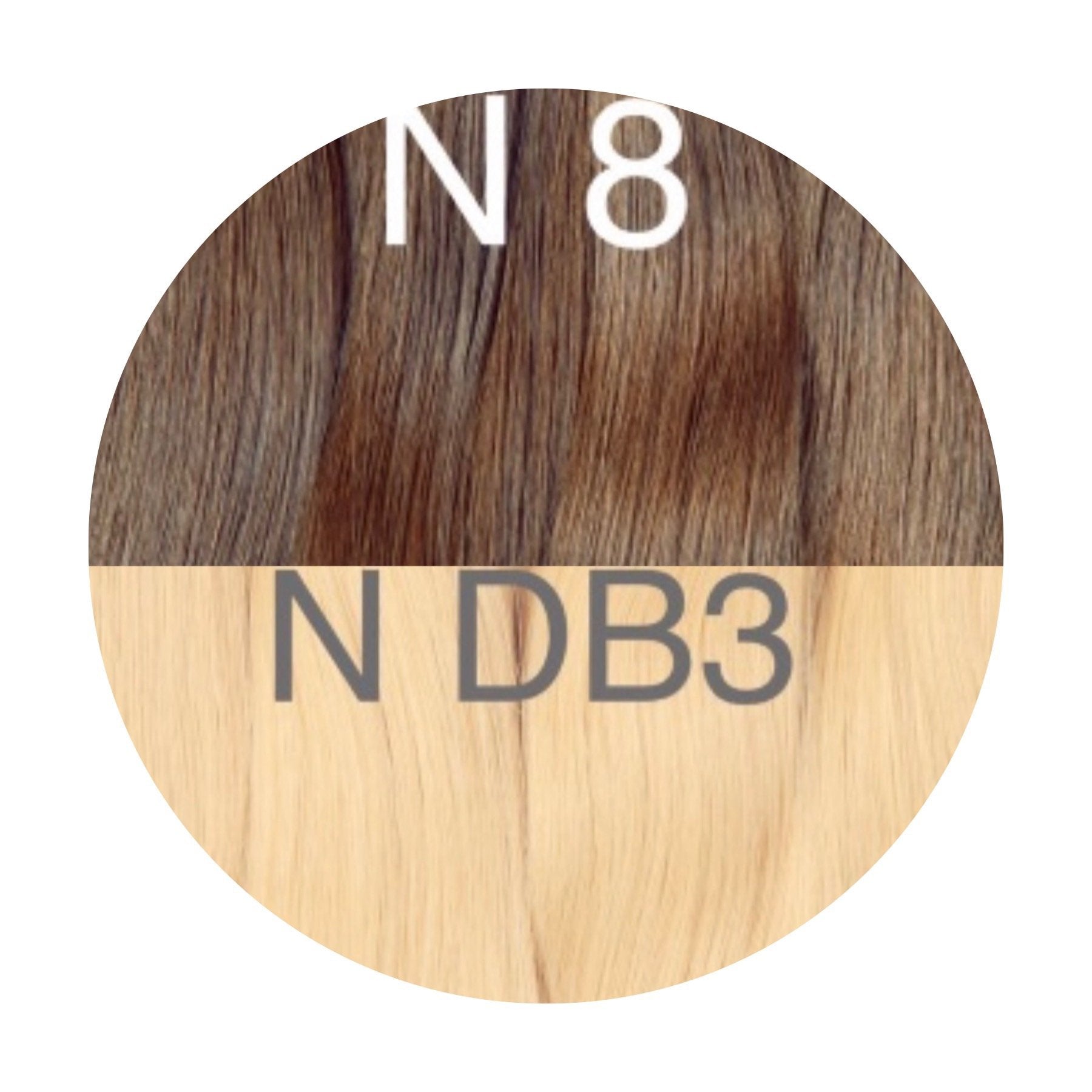Tapes ombre Color 8 and DB3 GVA hair - GVA hair