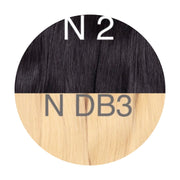 Tapes ombre Color 2 and DB3 GVA hair - GVA hair