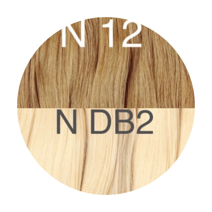 Tapes ombre Color 12 and DB2 GVA hair_Retail price - GVA hair