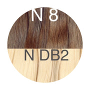 Hot Fusion ombre 8 and DB2 Color GVA hair - GVA hair