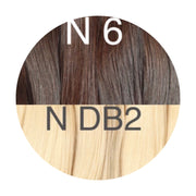 Tapes ombre Color 6 and DB2 GVA hair_Retail price - GVA hair