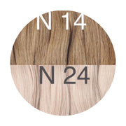 Micro links ombre 14 and 24 Color GVA hair_Retail price - GVA hair