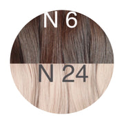 Hot Fusion ombre 6 and 24 Color GVA hair_Retail price - GVA hair