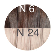 Micro links ombre 6 and 24 Color GVA hair_Retail price - GVA hair