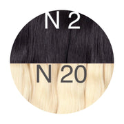 Tapes ombre Color 2 and 20 GVA hair_Retail price - GVA hair