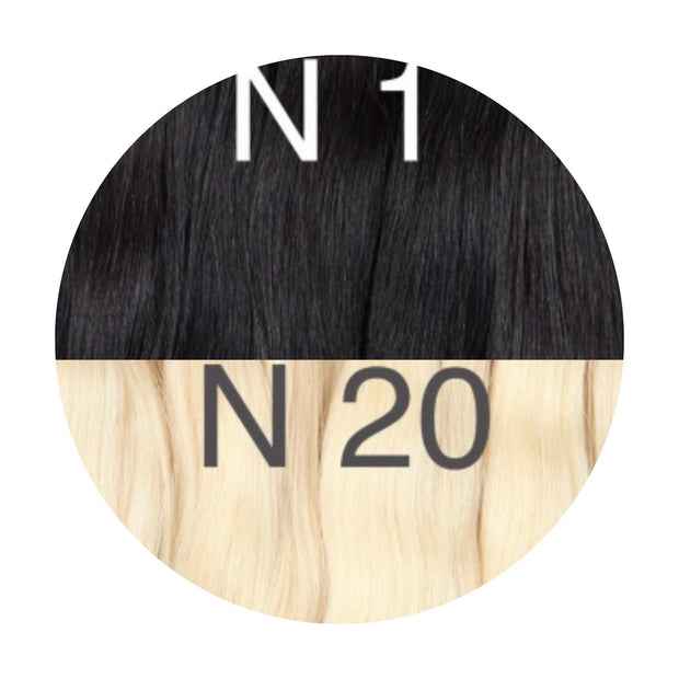 Wefts ombre 1 and 20 Color GVA hair - GVA hair