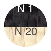 Micro links ombre 1 and 20 Color GVA hair_Retail price - GVA hair