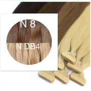 Tapes ombre Color 8 and DB4 GVA hair_Retail price - GVA hair