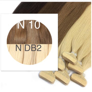 Tapes ombre Color 10 and DB2 GVA hair_Retail price - GVA hair