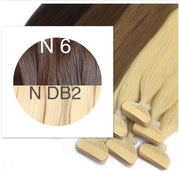 Tapes ombre Color 6 and DB2 GVA hair - GVA hair