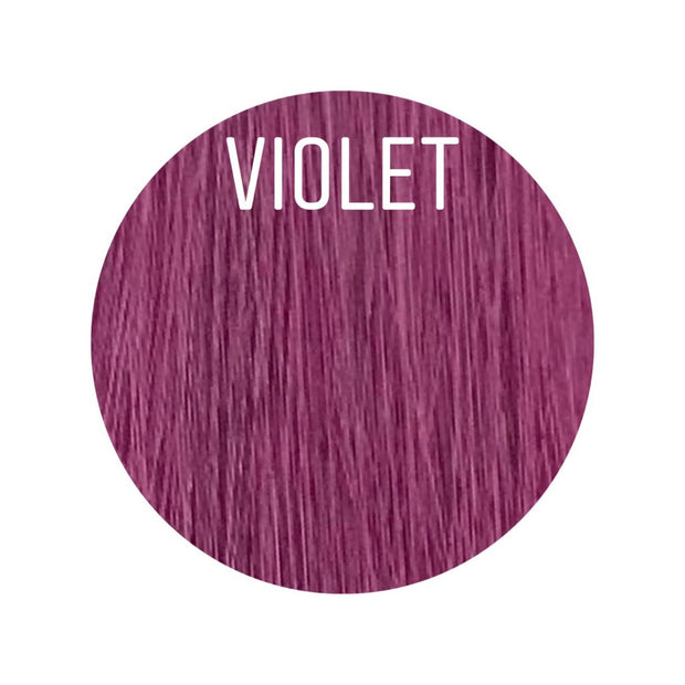 Raw cut hair Color Violet GVA hair - GVA hair