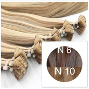 Hot Fusion ombre 6 and 10 Color GVA hair - GVA hair