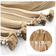 Hot Fusion ombre 12 and DB4 Color GVA hair - GVA hair