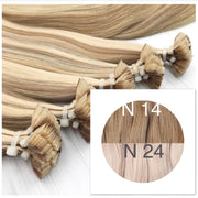 Hot Fusion ombre 14 and 24 Color GVA hair_Retail price - GVA hair
