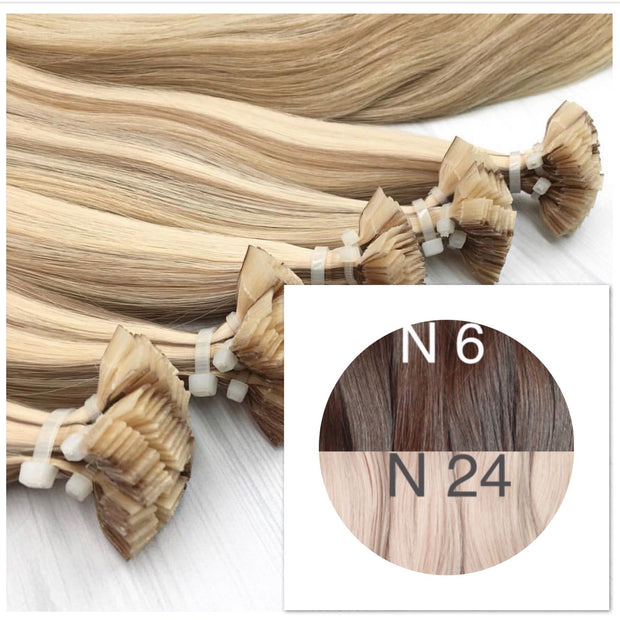 Hot Fusion ombre 6 and 24 Color GVA hair - GVA hair