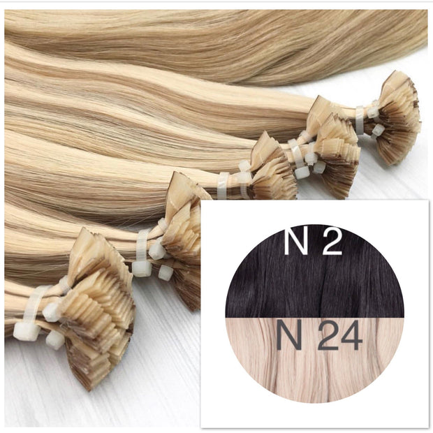 Hot Fusion ombre 2 and 24 Color GVA hair_Retail price - GVA hair
