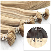 Hot Fusion ombre 4 and 20 Color GVA hair_Retail price - GVA hair