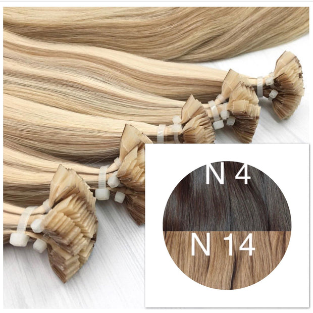 Hot Fusion ombre 4 and 14 Color GVA hair - GVA hair