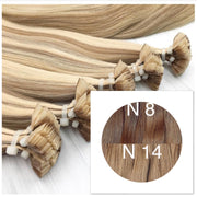 Hot Fusion ombre 8 and 14 Color GVA hair - GVA hair