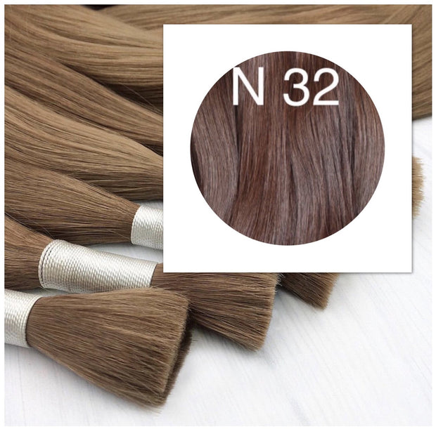 Raw Cut hair Colors RED BROWN 100 grams_Retail price - GVA hair