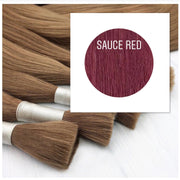 Raw cut hair Color Sauce red GVA hair - GVA hair