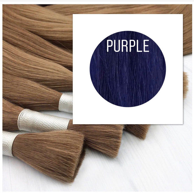 Raw cut hair Color Purple GVA hair_Retail price - GVA hair