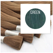 Raw cut hair Color Green GVA hair_Retail price - GVA hair
