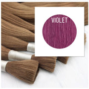 Raw cut hair Color Violet GVA hair - GVA hair