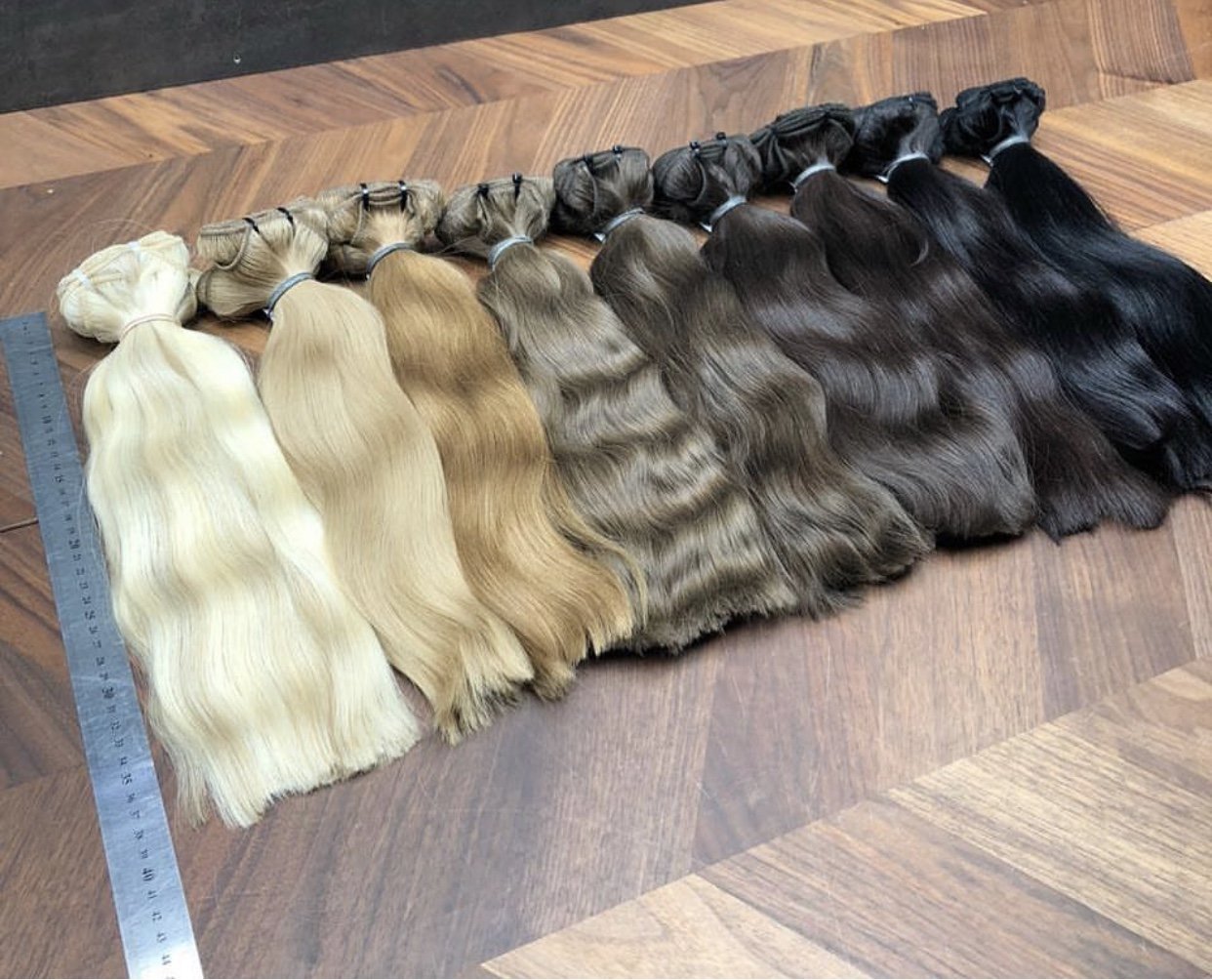 Wefts ombre 8 and DB3 Color GVA hair - GVA hair