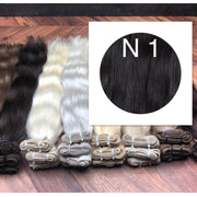 Wefts Colors BLACK AND DARK BROWN GVA hair_Retail price - GVA hair