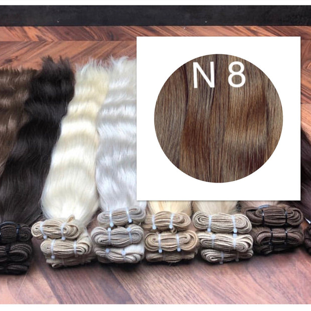 Wefts Colors BLACK AND DARK BROWN GVA hair - GVA hair
