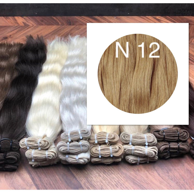 Wefts Colors LIGHT BROWN GVA hair - GVA hair