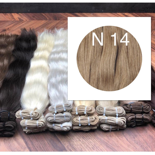 Wefts Colors LIGHT BROWN GVA hair - GVA hair
