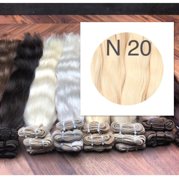 Wefts Colors BLOND GVA hair - GVA hair