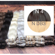 Wefts ombre 4 and DB3 Color GVA hair - GVA hair