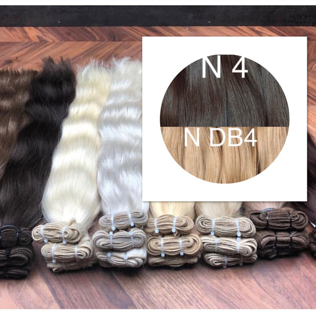 Wefts ombre 4 and DB4 Color GVA hair - GVA hair