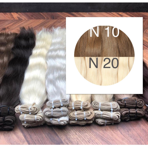 Wefts Colors LIGHT OMBRE GVA hair_Retail price - GVA hair