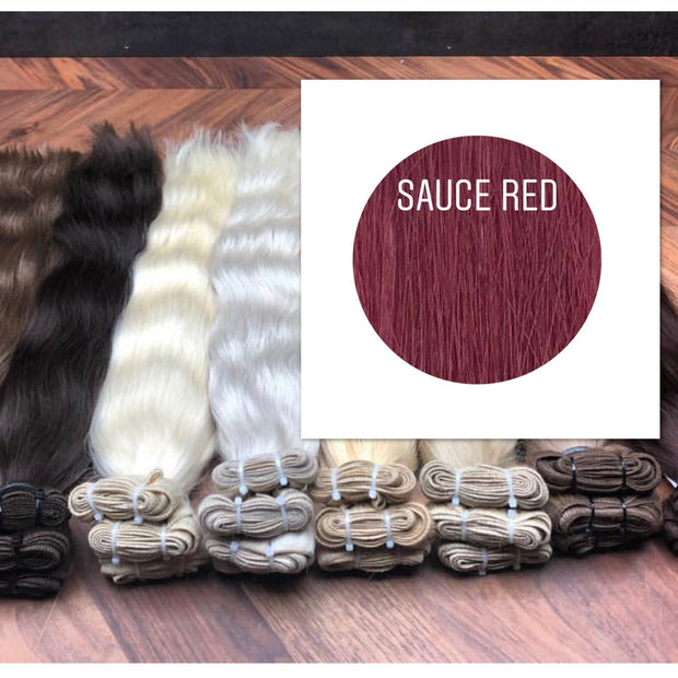 Wefts Color Sauce red GVA hair - GVA hair
