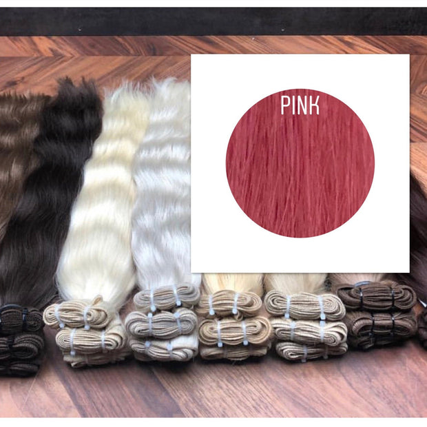 Wefts Color Pink GVA hair - GVA hair