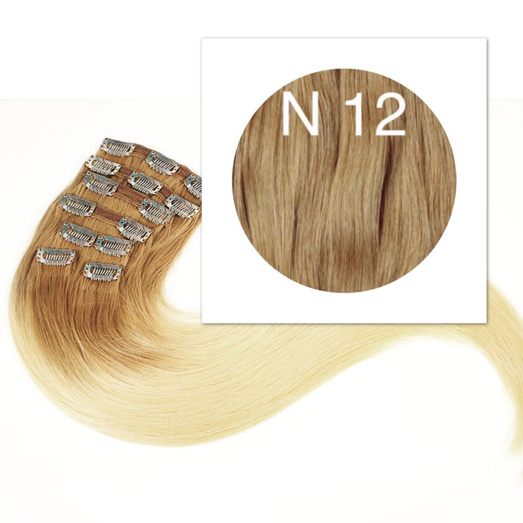 Clips  Color 12 GVA hair _Retail price - GVA hair