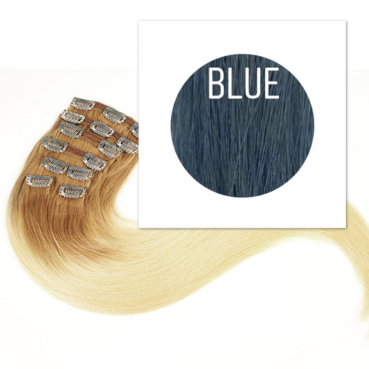 Clips  Color Blue GVA hair_Retail price - GVA hair