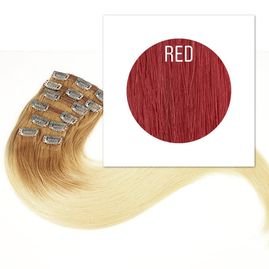 Clips  Color Red GVA hair_Retail price - GVA hair