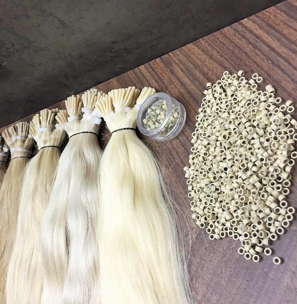 Micro links ombre 4 and DB2 Color GVA hair - GVA hair